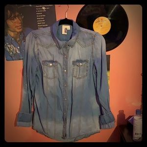 Vintage Denim Button Up